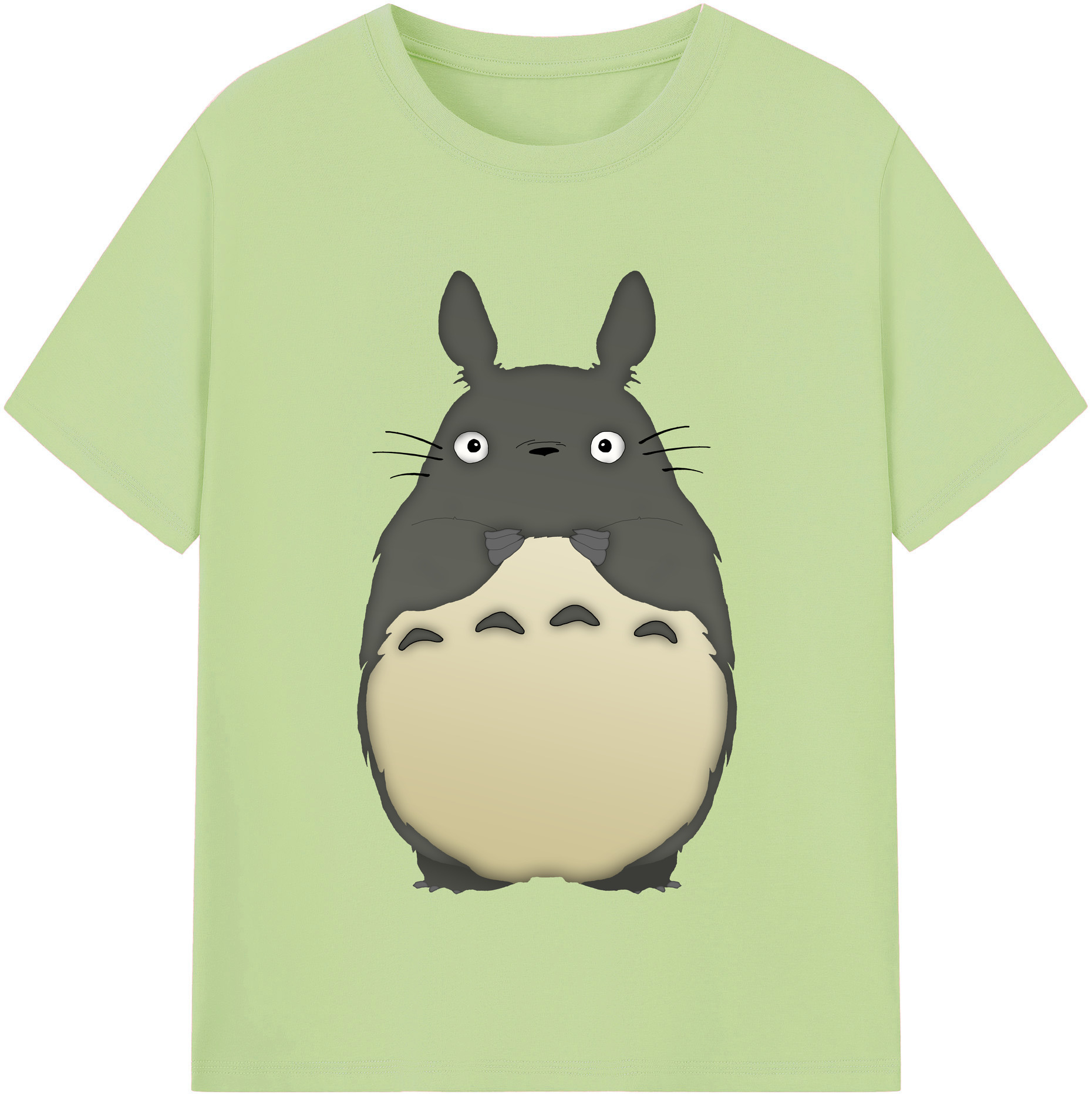 （画像用） となりのトトロ 草壁メイ 草壁サツキ My Neighbor Totoro Satsuki Kusakabe Mei Kusakabe 綿100％半袖Tシャツ（フロントプリント）